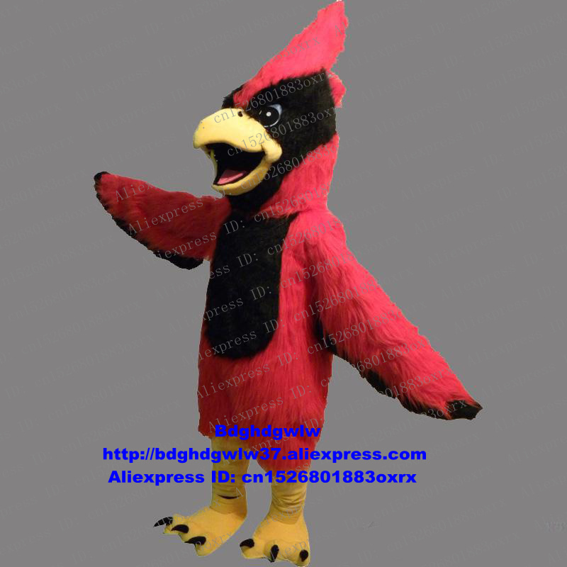 

Mascot Costumes Red Long Fur Cardinal Linnet Lintwhite Parrot Parakeet Macaw Mascot Costume Adult Character Put On Nice American Jubilee zx9, Default color