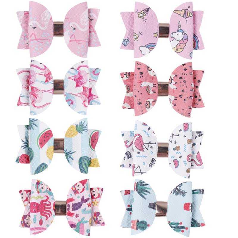 

Unicorn Girl Hair Clips jo siwa bows baby Hairclips kids designer Hair Accessories Mermaid bows Barrettes Children Hair Clips 3 inch, Multi-color