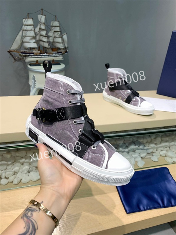 

Designer Hand-Painted Men Shoes Women 35-45 Sneakers Platform Leather Luminous Cartoon Trainer Shimmer Lace-Up Brand Walking Running rx211112, Choose the color