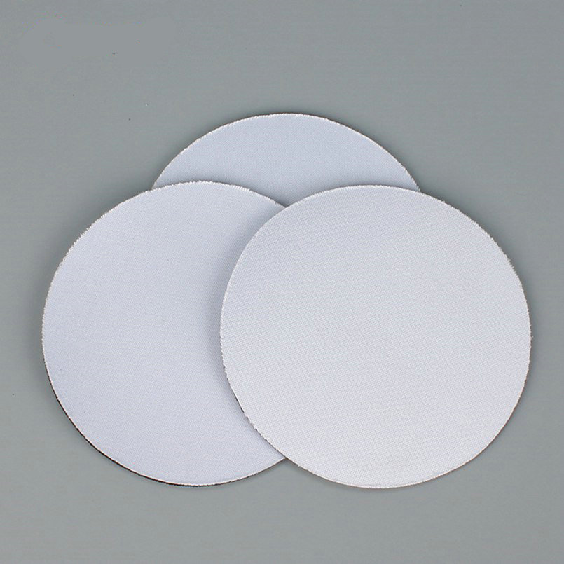 

sublimation neoprene blank Natural Rubber coasters hot transfer printing round square shape rubber cup mats custom diy consumables WWA160