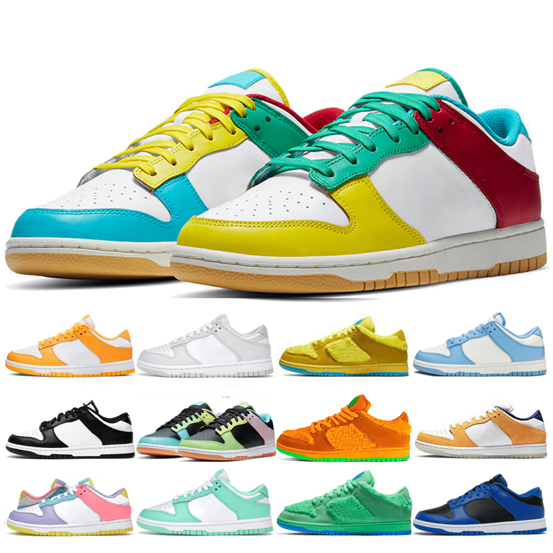 

dunk men women low running shoes Brazil dunks Green Glow Heineken Black White UNC Core Pink mens trainers outdoor sports sneakers, #23 shadow 36-45