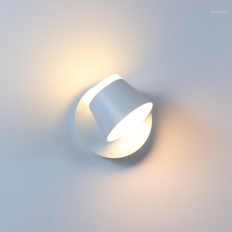 

Wall Lamp LED Light 360 Degrees Rotatable Bedroom Bedside Fixture Mounted Luminaire Modern El Decoration