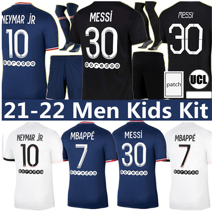 

2021 NEYMAR JR MBAPPE KEAN soccer jerseys ICARDI 21 22 SERGIO RAMOS MESSIs Maillots de football shirts MARQUINHOS VERRATTI WIJNALDUM mens kids kit maillot foot shirt, Colour 12