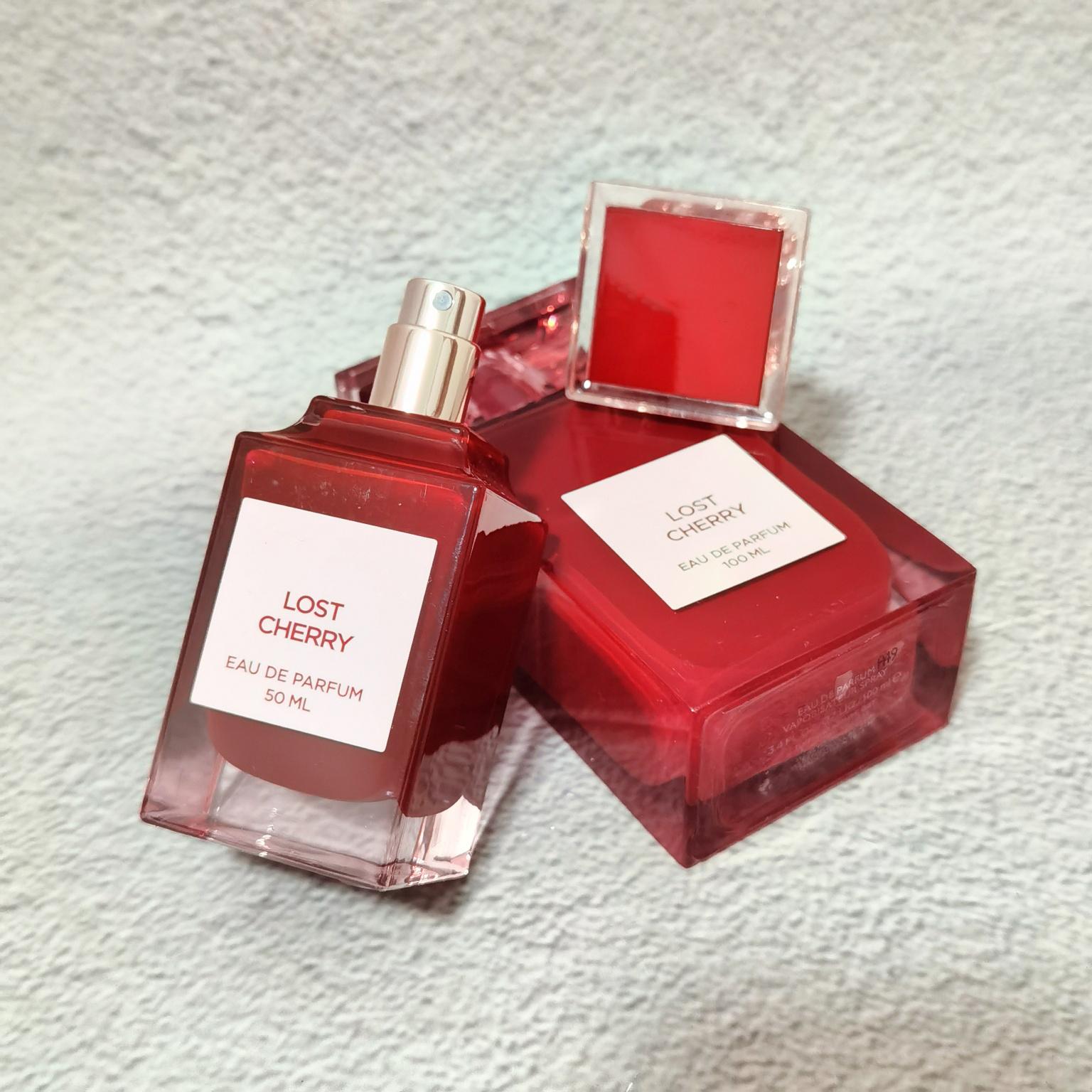 

Neutral Perfume LOST CHERRY Amber Floral fragrance for women and men perfumer Louise Turner EAU DE PARFUM 1.7/3.4 FL.OZ EDP Design in Box