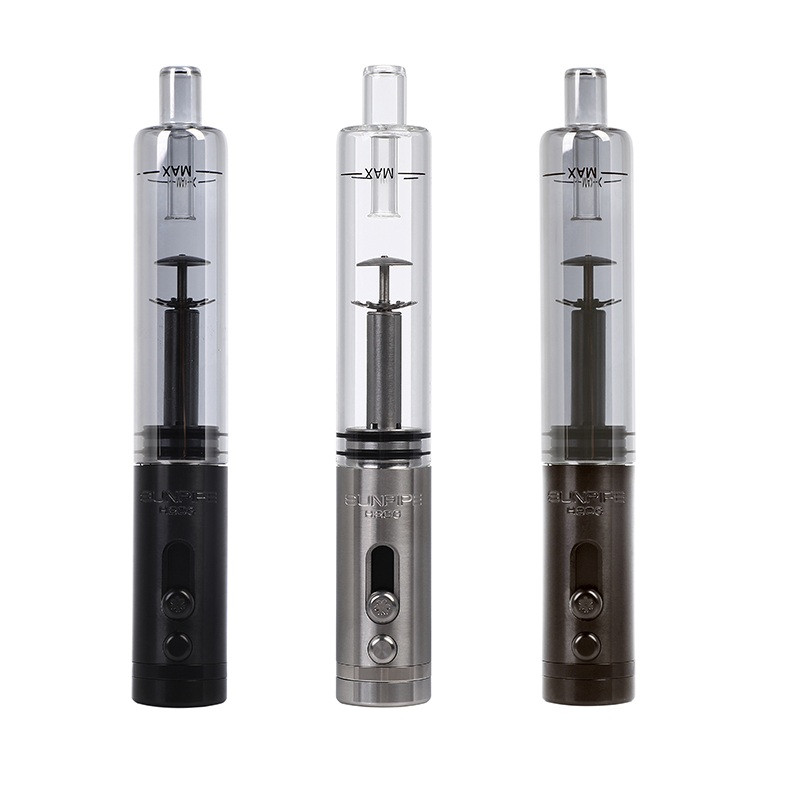 

Original Sunpipe H20G Water Pipe Vaporizer Hookah Kit Electronic Cigarette Kits Built with Stainless Steel and Glass the spring loaded bowl DHL Fast