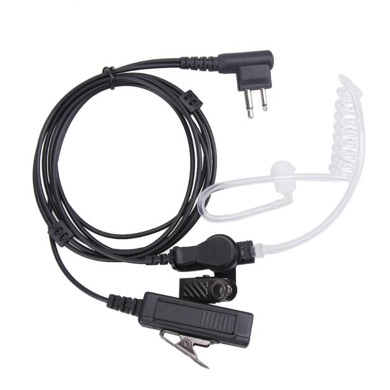 

Headphones & Earphones 2Pin Covert Acoustic Tube Earpiece Headset Mic For Motorola Two Way Radios Universal