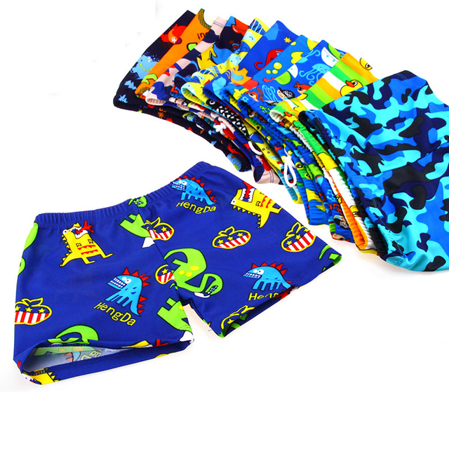 

new children trunks for boys swimwear quick-drying short kids cartoon bathing suits boy swimming shorts beach swimwears