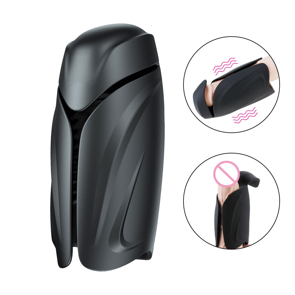 Health Care Samurai plane cup male masturbation adult products handheld penis trainer vibration male products-image-728317898