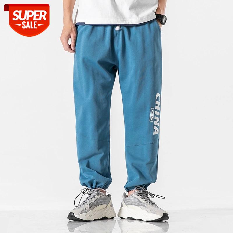 

2020 Spring Autumn Black GREEN Men Pants Fashions Joggers Casual Sweatpants Track Men'S Sweat Trouser #mE4s