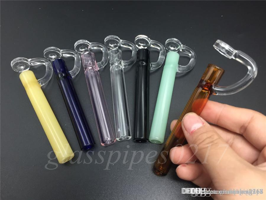 

wholesale LABS CONCENTRATE TASTERS Cheap mini Wax pipe glass smoking pipes hand Tobacco pipes for glass oil rigs bongs