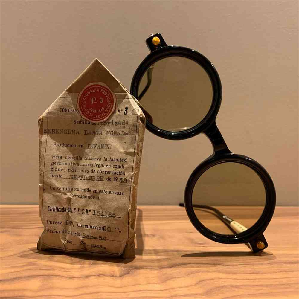 

80% Off Store Online Kuboraum color matching cylindrical ogb46 leg Sunglasses P1 round frame sunglasses male