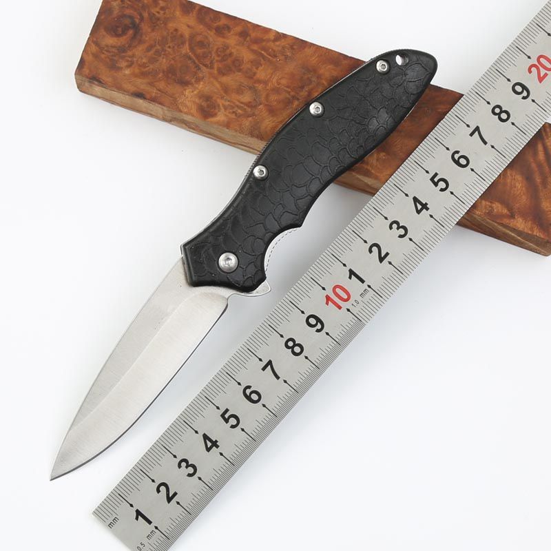 

Kes 1830 Little Fish Pocket Folding Knife 8CR13Mov Blade Nylon Glass Fiber Handle Tactical Hunting Fishing EDC Survival Tool