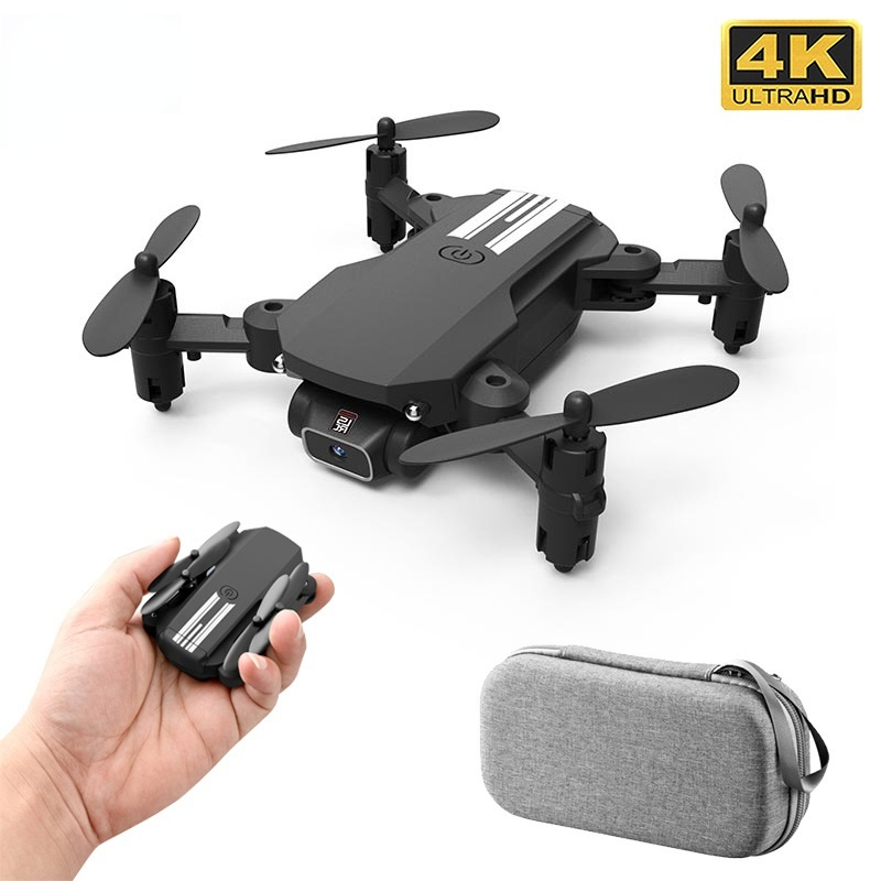 

Mini Drone 4K 1080P HD Camera WiFi Fpv Air Pressure Altitude Hold Black And Gray Foldable Quadcopter RC Drone Toy