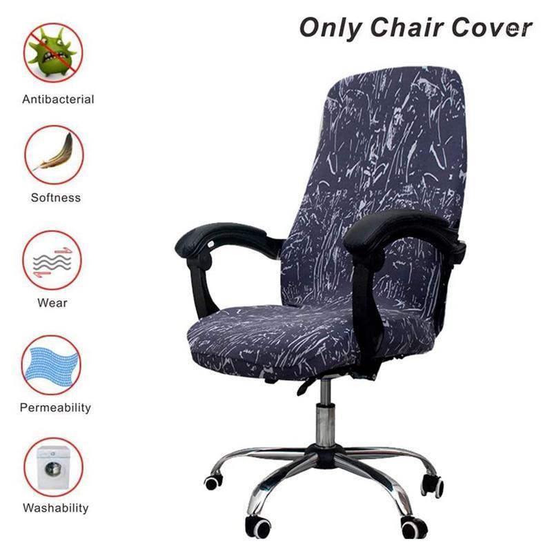 

Office Rotating Computer Chair Cover Elastic Anti-Dirty Removable Lift Case Covers