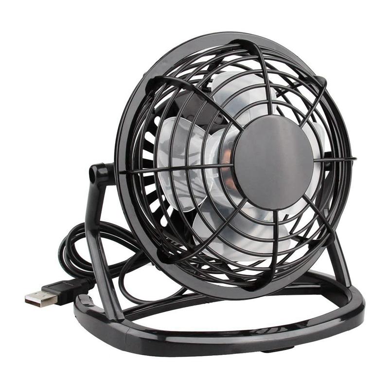 

Mini USB Desktop Fan Office Personal Fan Portable Summer Cooling with 360 Rotation