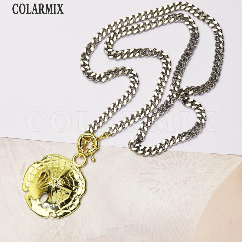 

Pendant Necklaces 4 Pcs Gold Zircon Necklace Jewelry Trendy Gift Fashion 7229