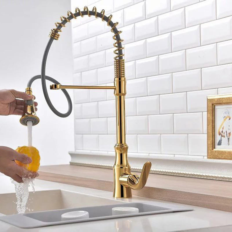 

2021 New Pull Out Preto/ouro/chrome Kitchen Sink Toque Mixer Cozinha Qualidade Superior Vanity Torneira Da Pia De 16ca