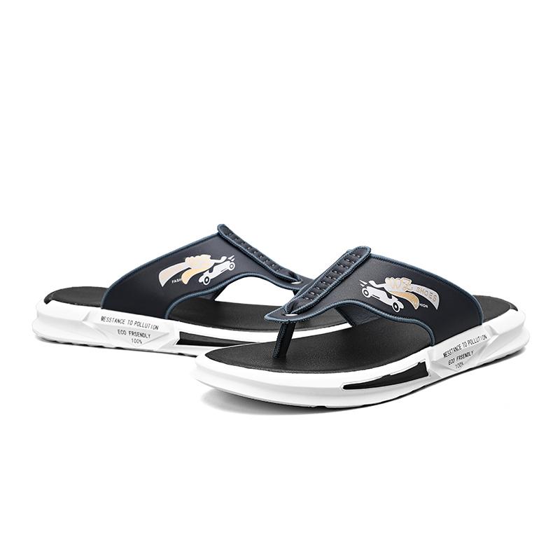 

Slippers Sandale Man Leather Sandal Sandalia Uomo For Sport Para Cuir Sandalias Piel Work Zandalias Rasteira Masculino Sandalsslippers, Black