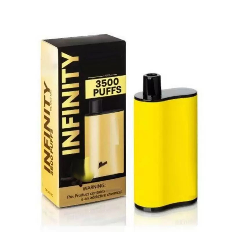 

Fumed INFINITY Disposable E Cigarette Kit 12ml Prefilled 3500 Puffs Vape Pen Mod System 1500mAh Battery Vaping Stick Device Fumed vs puff pl