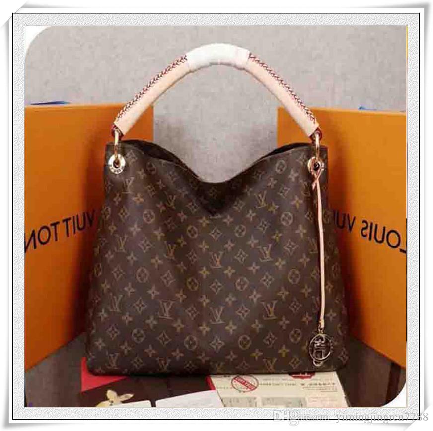 

ARTSY Handbags Women Leather Shoulder Bag High Quality Messenger Bag Luxury Handbags Designer Tote LV LOUIS VITTON, Red;black