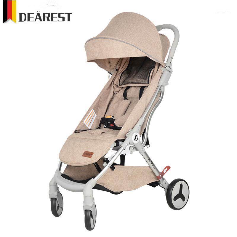 

DEAREST FURTURE Baby Stroller Can Sit Or Lie Lightweight Folding Children's Baby Kids Cart Model Simple and Portable1