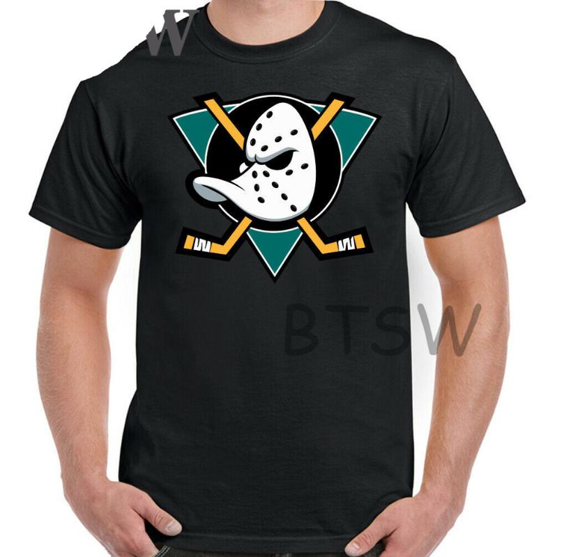 

Men's T-Shirts The Mighty Ducks T-Shirt Funny Ice Hockey Top Movie Film Stick Puck Pads Helmet Cotton T Shirt Camiseta Hombre @908949, Skyblue(men)