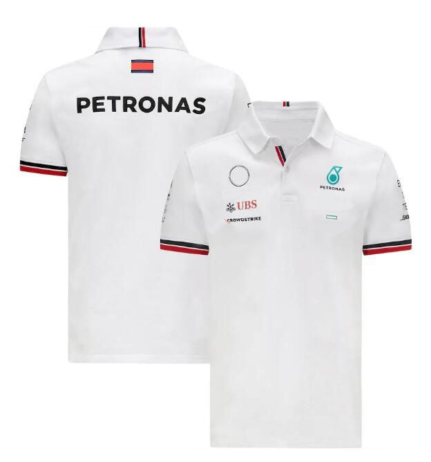 

New summer lapel T-shirt 2022F1 racing POLO shirt with the same custom