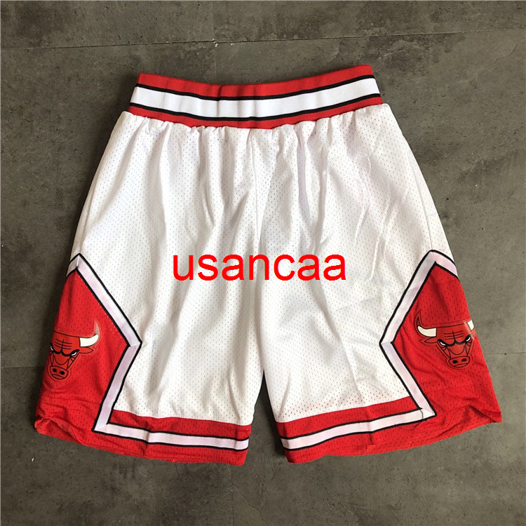 

Chicago 2020 season white basketball shorts Size S,M,,XL,XXL
