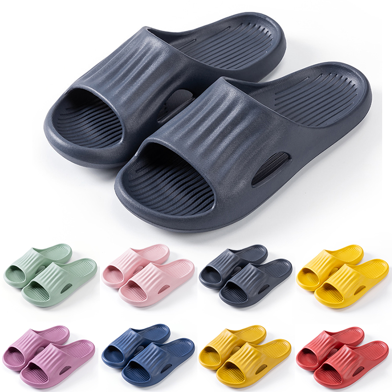 

Hotsale Non-Brand mens women slippers shoes red Lemon yellow green pink purple blue men slipper bathroom wading shoe 36-45, Item #1