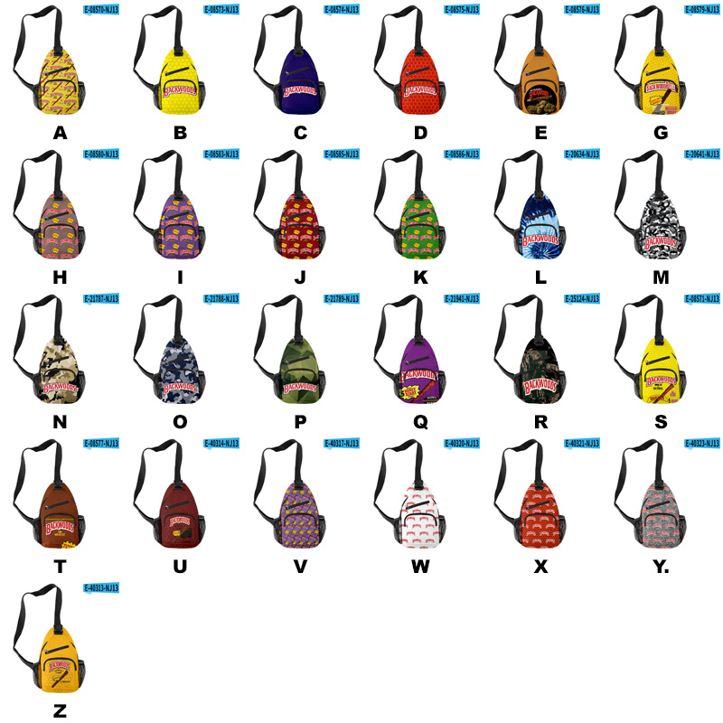 

Backwoods Single Shoulder Bag Outdoor Backpacks Travelling Dustproof Durable Cross Bags for Men Women Kids Gym Hiking Fishing Golf