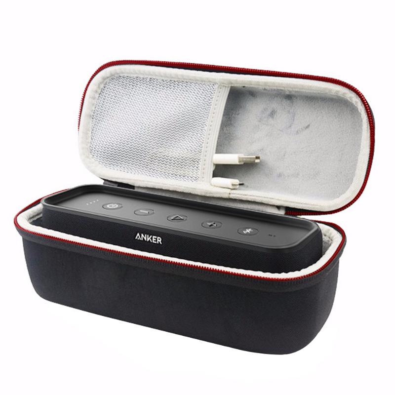 Cell Phone Pouches 2021 Est EVA Hard Box Cover Case For Anker SoundCore Pro+ 25W Bluetooth Speaker - Travel Protective Carrying Storage Bags-image-711121180