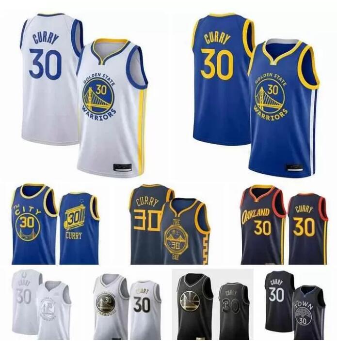 

2021 Jersey Custom Printed Men\rGolden\rState\rWarriors Stephen Curry Basketball Jerseys Swingmen