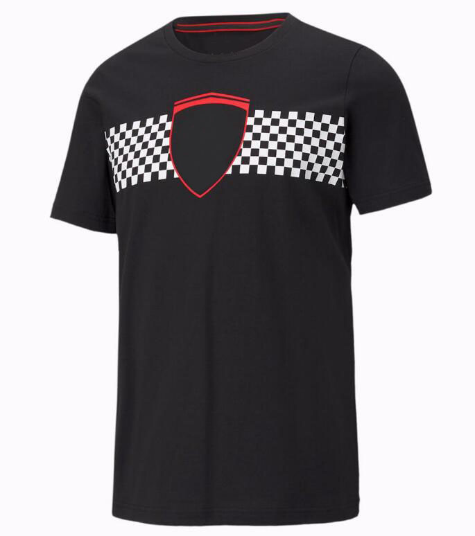 2021 new motorcycle racing suit short sleeve F1 series outdoor motorcycle downhill short sleeve polyester quick-drying can be customized-image-662409564