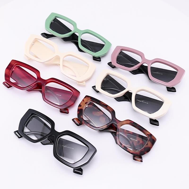

Sunglasses Fashion Design Lady Square Women Men European And American Modern Sun Glasses Female