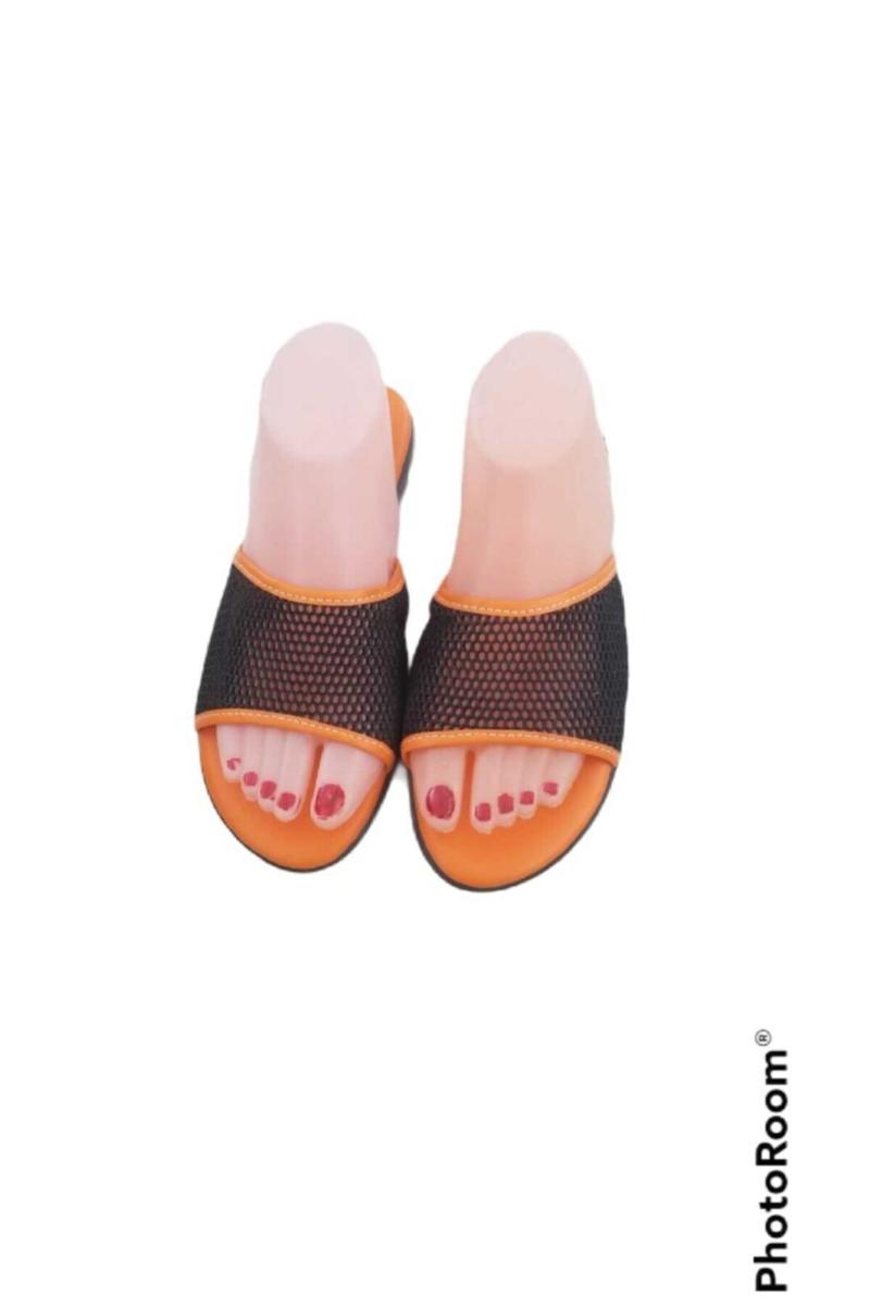 

Slippers Fishnet Fashion Lady Slipper, Black