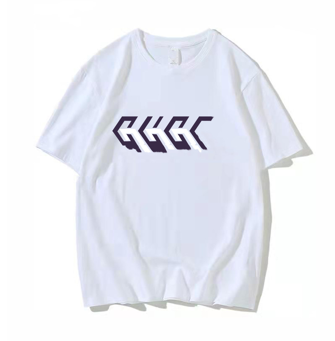 

2022 Sunmmer Womens Mens Designers T Shirts Tshirts Fashion Letter Printing Short Sleeve Lady Tees Luxurys Casual Clothes Tops T-shirts Clothing M-5XL#09, Multi
