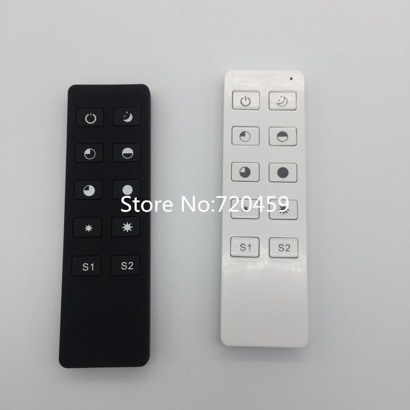 

2pcs RF Wireless 2.4GHz Remote R1 With Triac +Push Dimmer S1-B Input AC100-240V 1A 100W-240W Push LED Switch Dimmers
