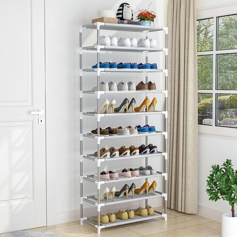

Clothing & Wardrobe Storage 3-10 Layers Shoe Rack Easy To Install Shoerack Metal Space Saving Stand Holder Home Furniture Hallway Entryway S