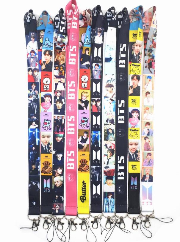 

Wholesale Lot Cartoon Cell Phone Straps key chain Neck Strap Keys Camera ID Card Lanyard