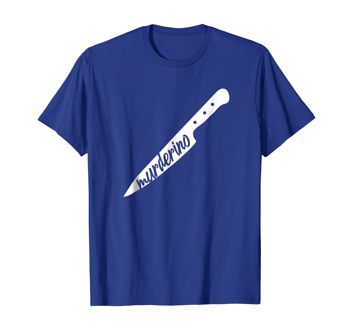 

Murderino Stay Sexy Don't Get Murderd True Crime Knife Shirt, White;black