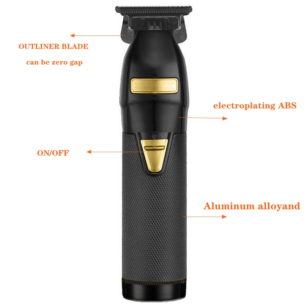 

cordless professional hair clipper barber shop hair trimmer for men electric haircut machine revised to andis t-outliner blade
