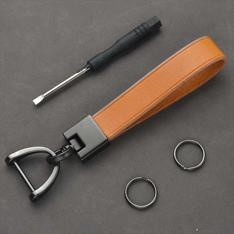 

Keychains Keychain For Car Keys Household Leather Holder Women Suitable
