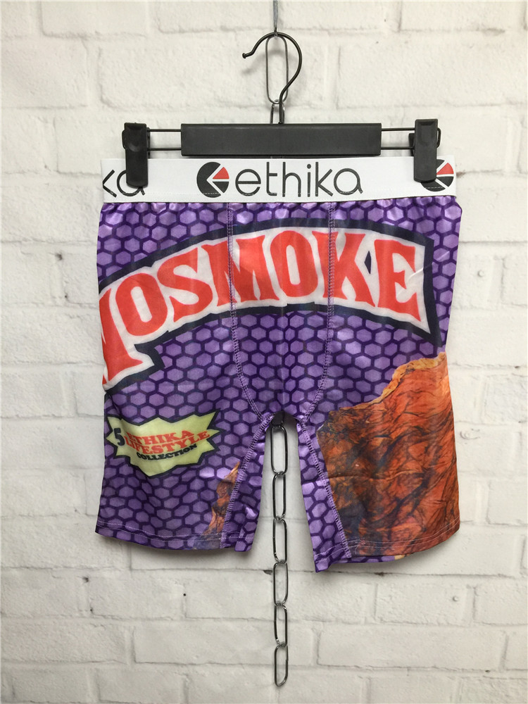 Maillots de bain Ethika Slips Unisexe Boxer Boxer Shorts Breif Modèle Sports Hip-Hop Rock Consumer Sous-vêtement Skateboard Street Stretch S-XL (