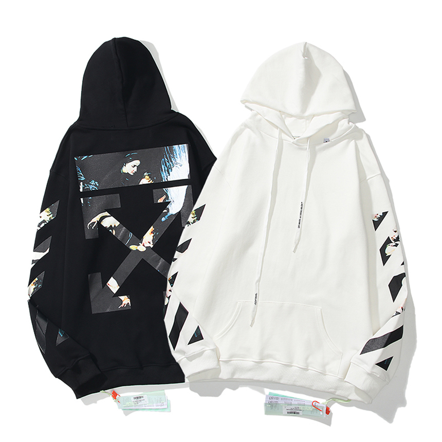 

Men's and Women's Hoodie and Sweatshirt Clip Pullover Harajuku Streetwear Loose Hooded Couple Jacket Outwea2021, Black