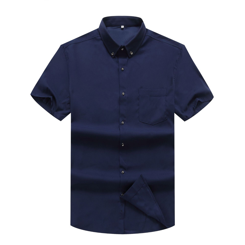 

2021 New Spring Summer Casual High-quality Shirts Fine Fitting Short Male Shirt Plus Size 8xl Men's Clothes O09g, Eu