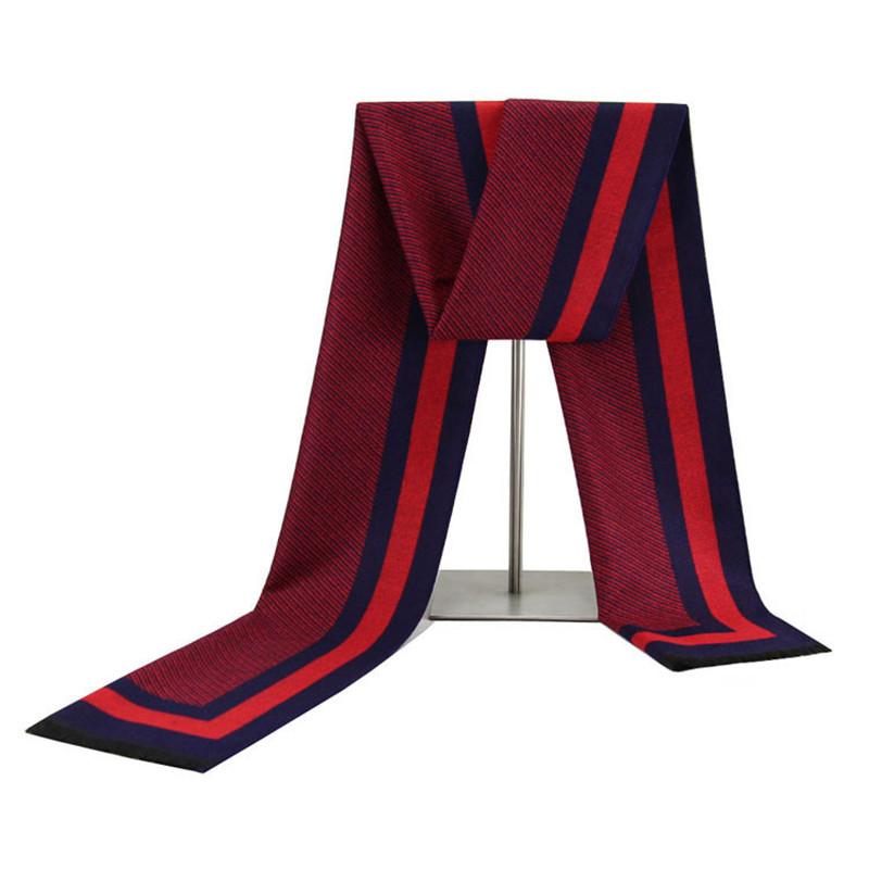 

Scarves Easy Matching Long Warm Soft Mens Cashmere Imitation Winter Young Students Shawl Wraps 30*180cm Gift To Men