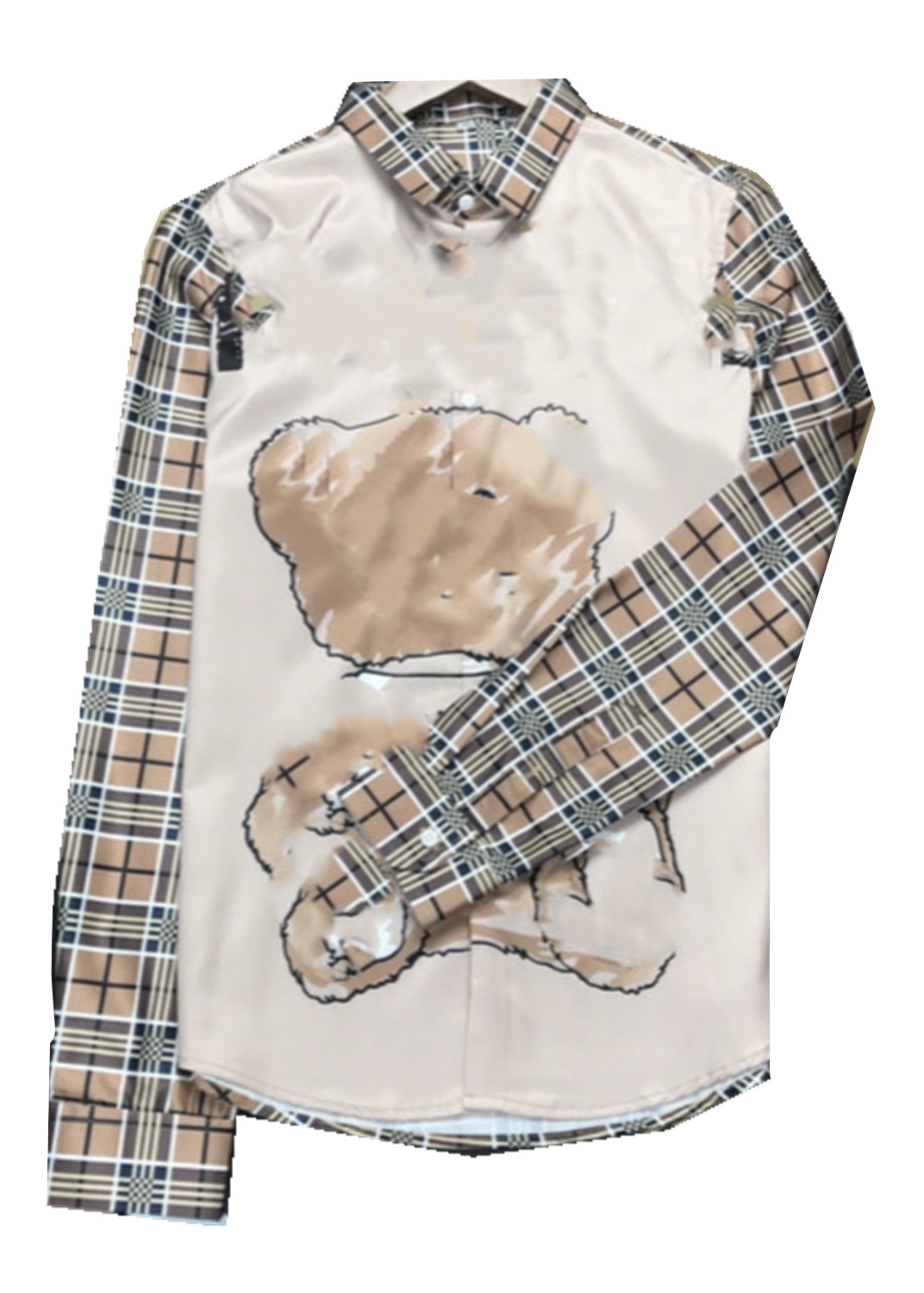 

2021 Luxurys Designers Dress Shirt Menswear Fashion Society Black Men Solid Color Business Casual Mens Long Sleeve M-3XL#35, Multi