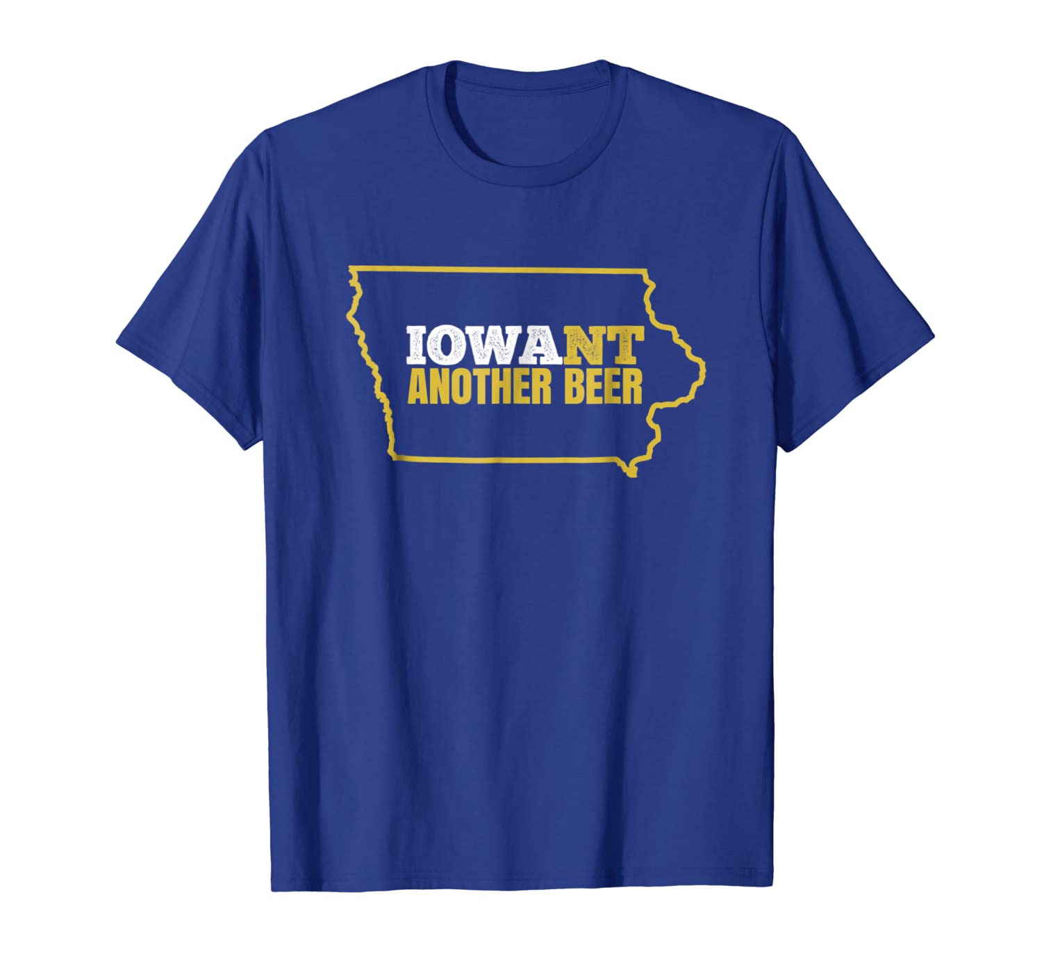 

funny iowa beer shirt-distressed iowa state map t shirt, White;black
