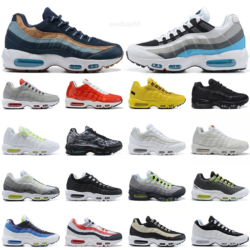 

Nyc Taxi 95s Mens Women Running Shoes Airsmaxs Yin Yang Triple Black White Recycled Wool Nsw Michigan Neon Cork De Lo Mio Essential Trainers
