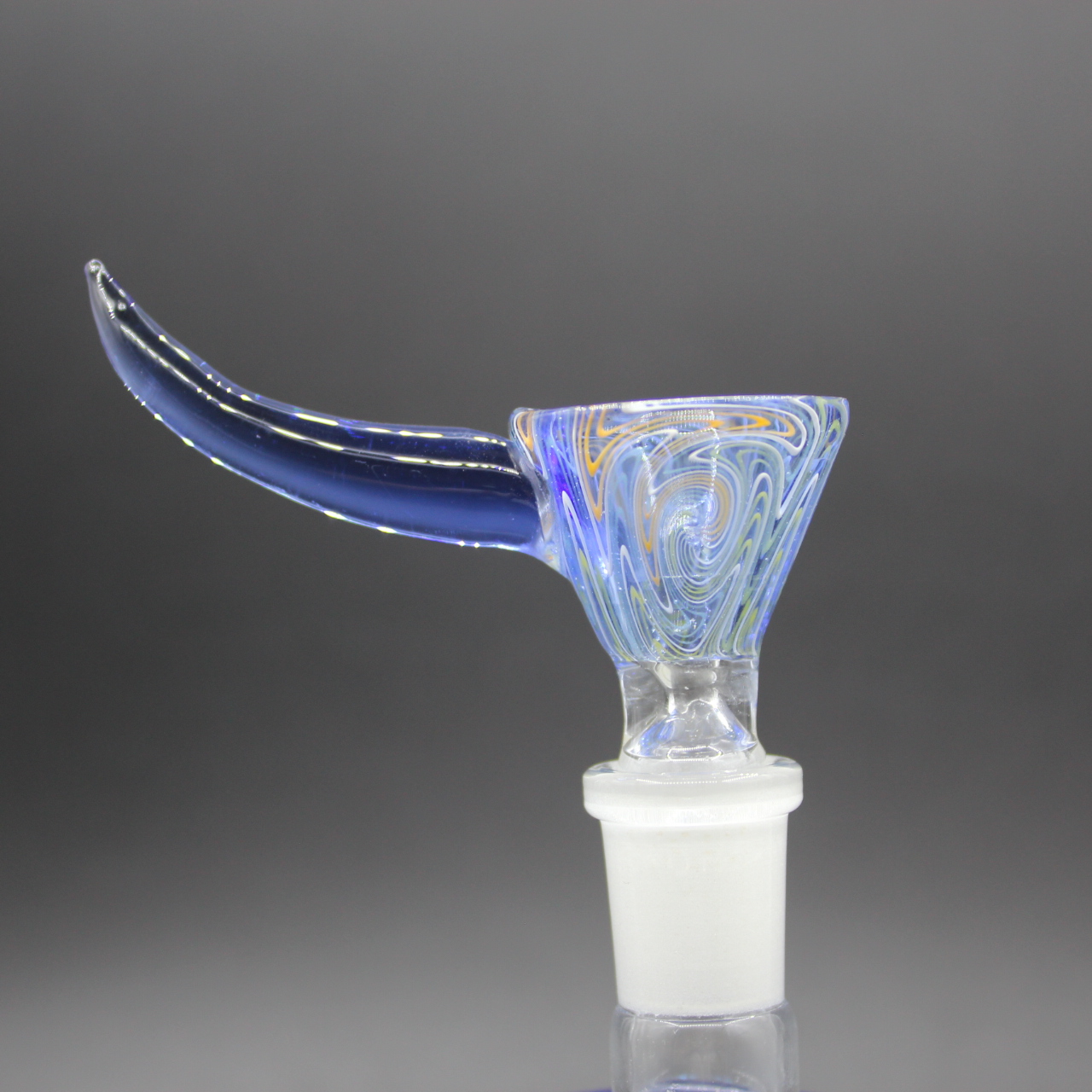 

glass hook bowl 14mm-18mm Male Joint Handle Slide smoking Accessories Stripe series